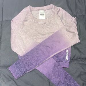 Gymshark long sleeve ombré collection